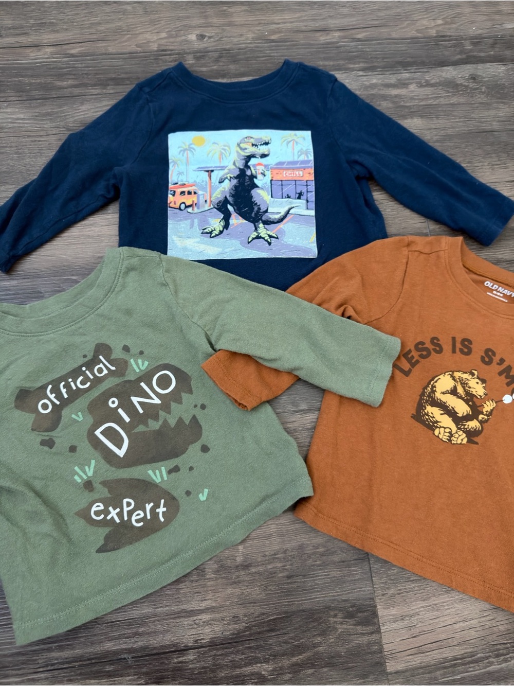 Set x3 Long-Sleeve Shirt - Kids